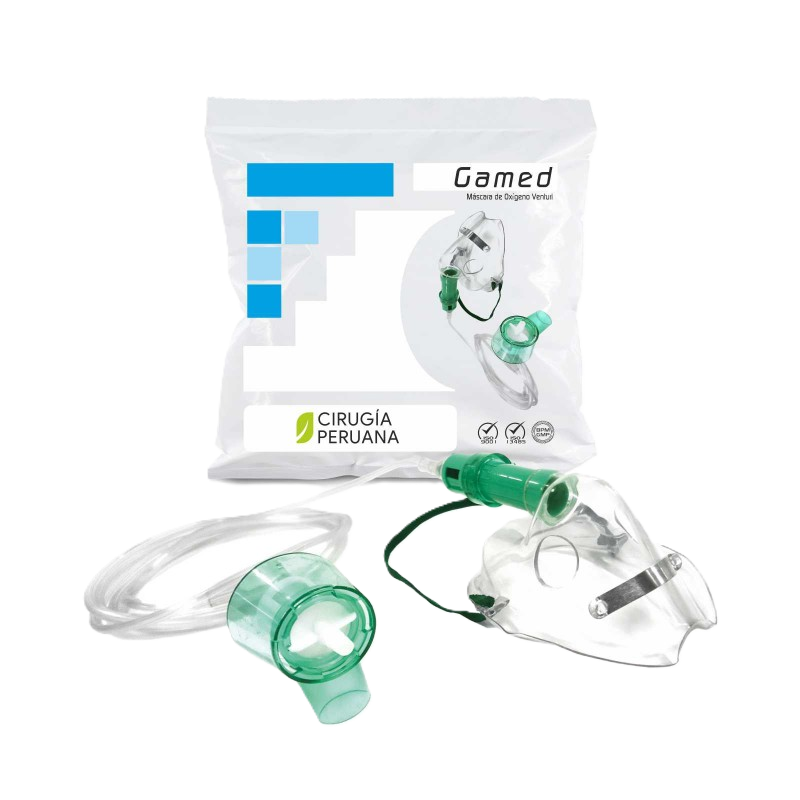 MASCARA DE OXIGENO VENTURI PEDIATRICO